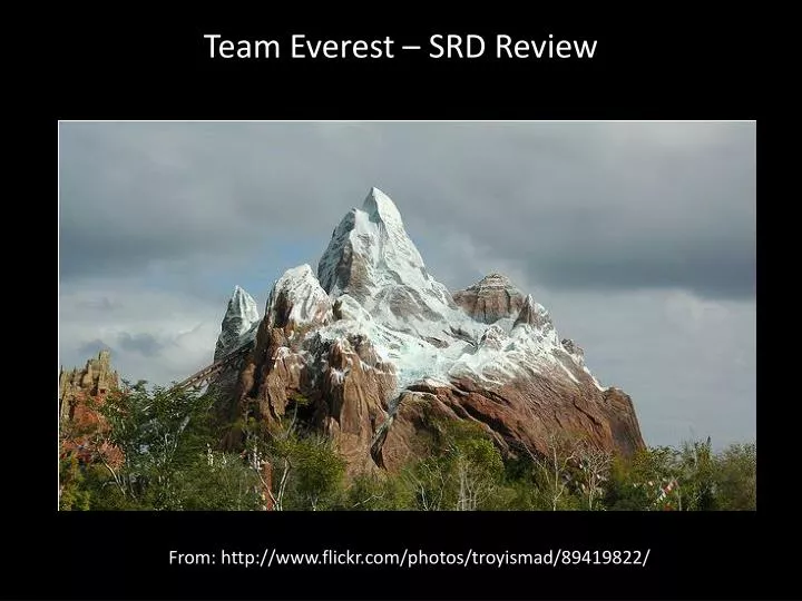 team everest srd review