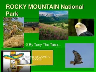 ROCKY MOUNTAIN National Park