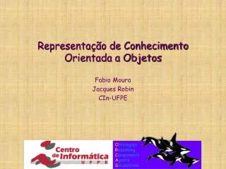 representa o de conhecimento orientada a objetos