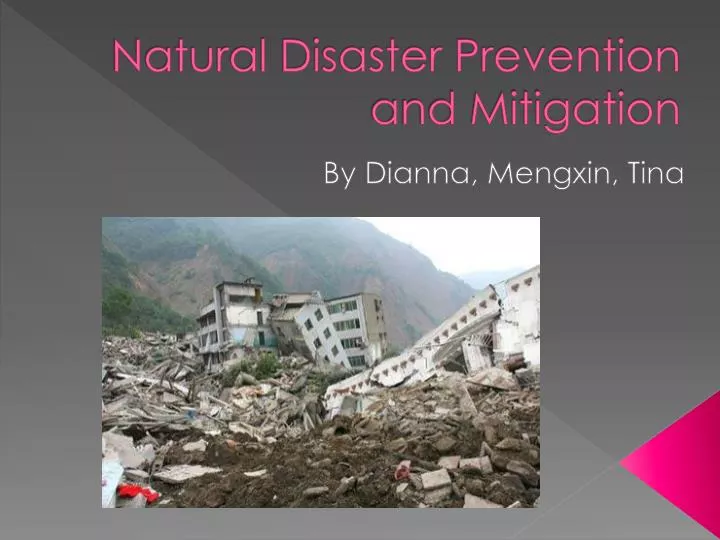 natural disaster prevention and mitigation