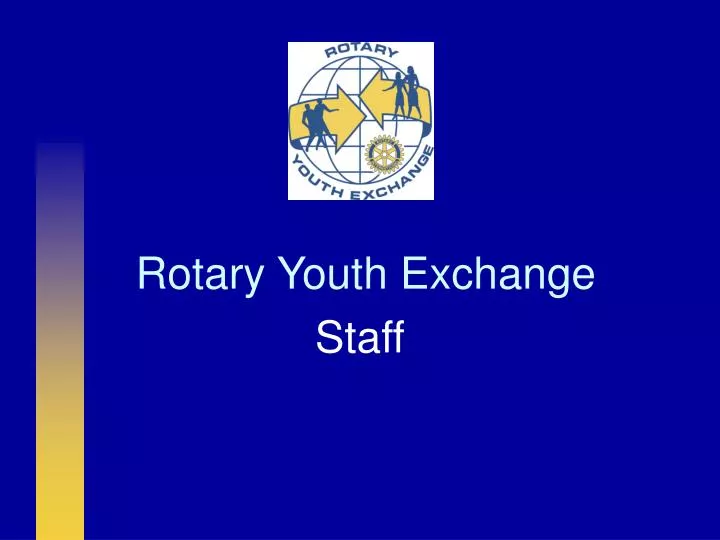 rotary youth exchange