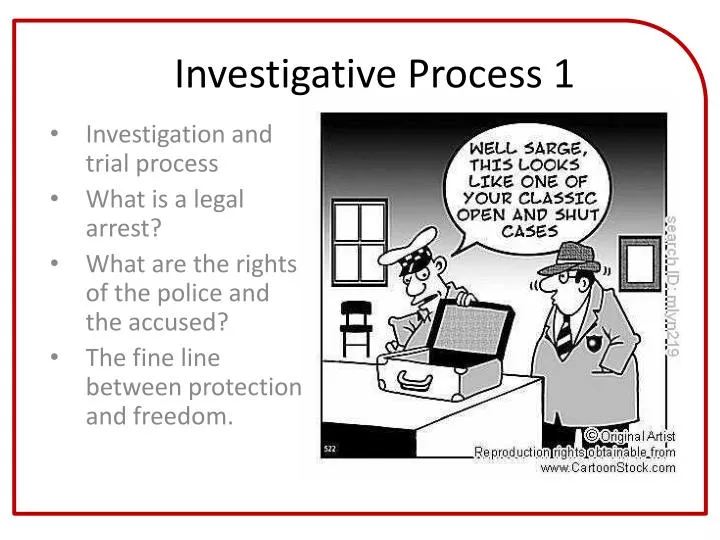 investigative process 1