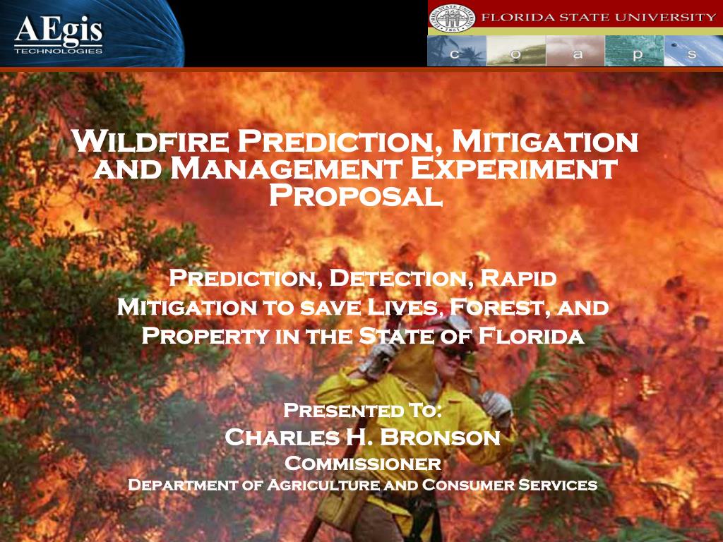 PPT - Wildfire Prediction, Mitigation and Management Experiment ...