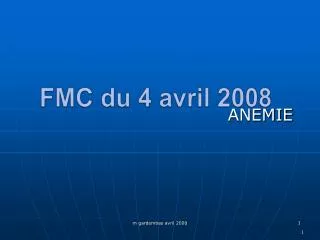 fmc du 4 avril 2008