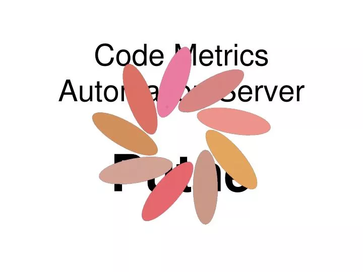 code metrics automation server