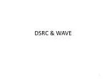 DSRC &amp; WAVE