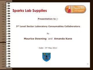 Sparks Lab Supplies