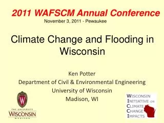 Climate Change and Flooding in Wisconsin