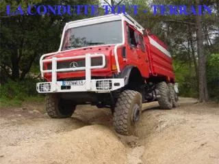 la conduite tout terrain