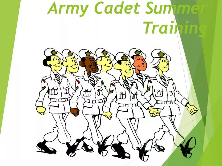 army cadet summer training