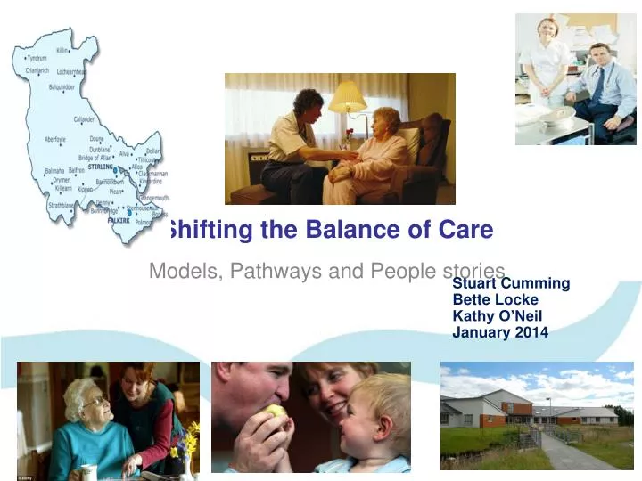 shifting the balance of care models pathways and people stories