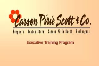 Executive Training Program