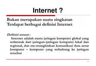 internet