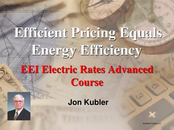 eei electric rates advanced course