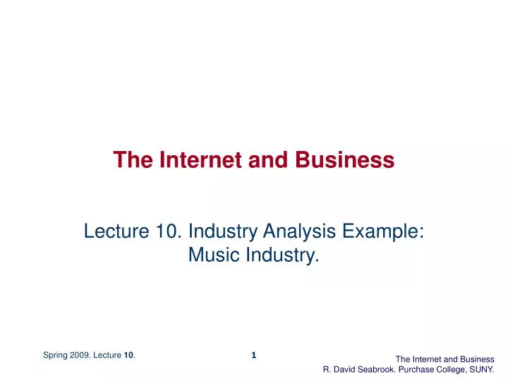 the internet and business