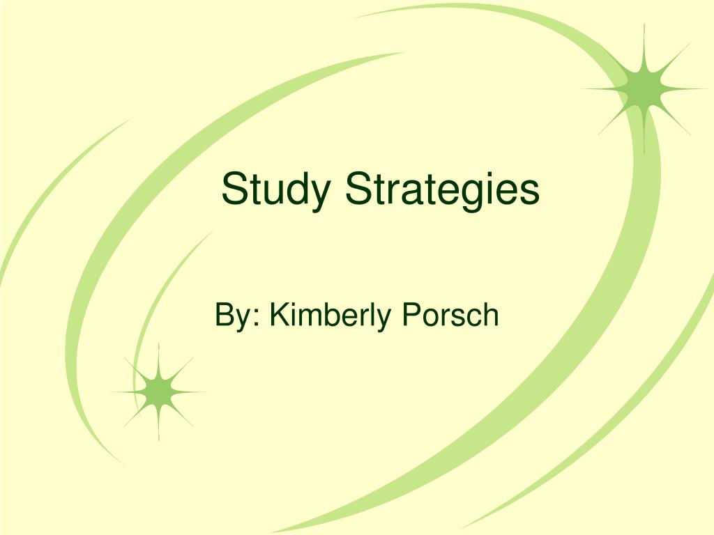 PPT - Study Strategies PowerPoint Presentation, free download - ID:4766986