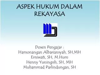 aspek hukum dalam rekayasa
