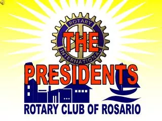 ROTARY CLUB OF ROSARIO