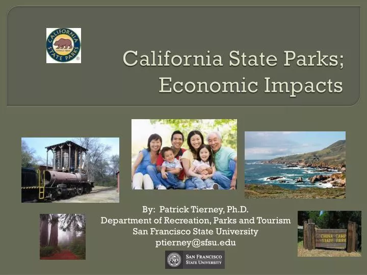california state parks economic impacts