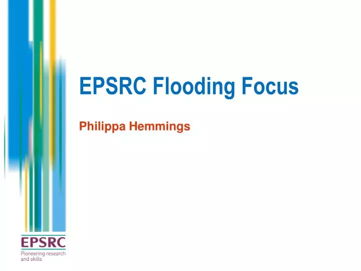 epsrc flooding focus