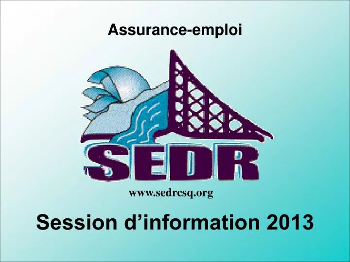 session d information 2013