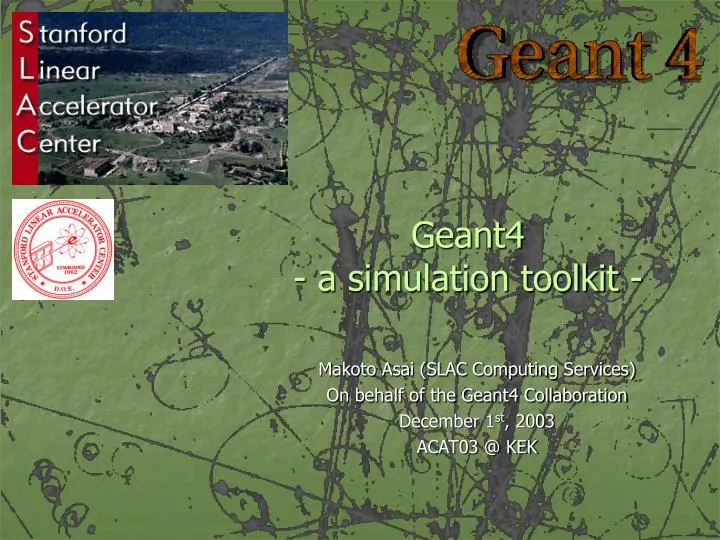 geant4 a simulation toolkit