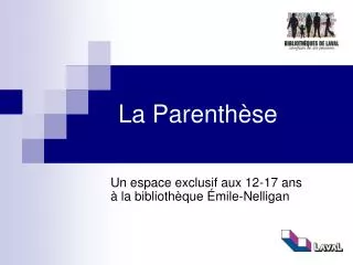 la parenth se