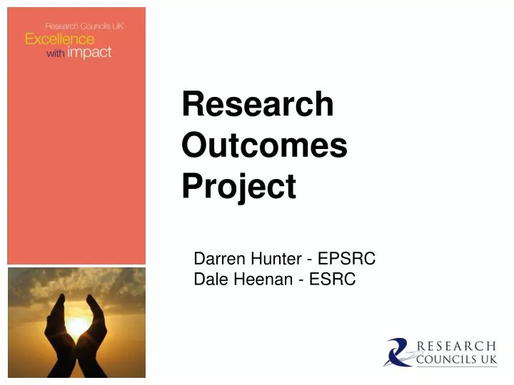 research outcomes project
