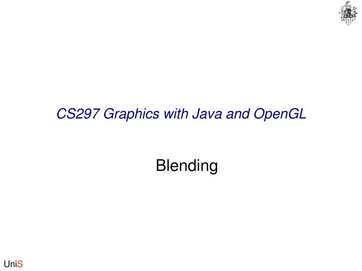 cs297 graphics with java and opengl