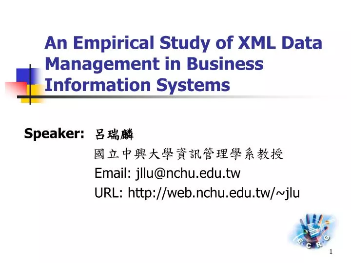 an empirical study of xml data management in business information systems