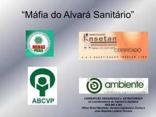 m fia do alvar sanit rio