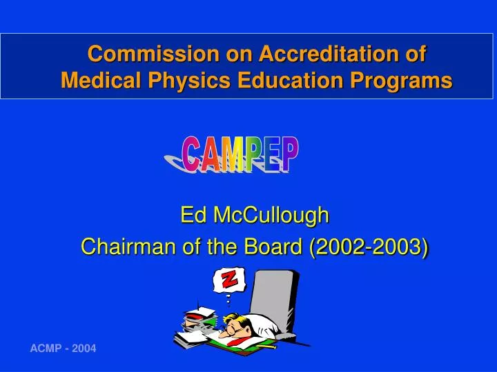 ed mccullough chairman of the board 2002 2003