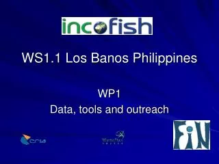WS1.1 Los Banos Philippines