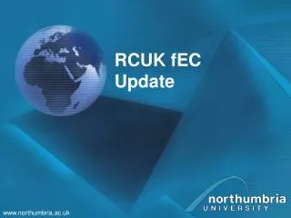 RCUK fEC Update