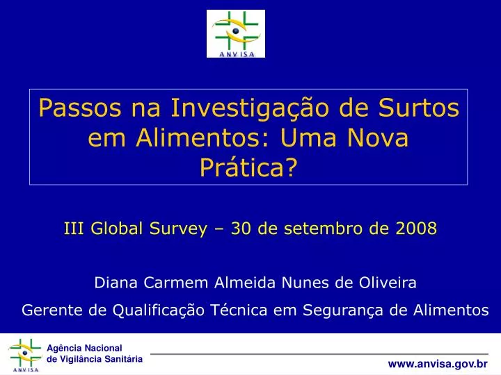 iii global survey 30 de setembro de 2008