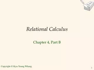 Relational Calculus