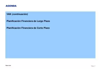 agenda