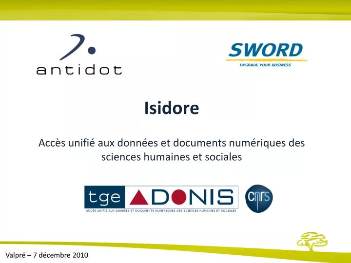 isidore acc s unifi aux donn es et documents num riques des sciences humaines et sociales