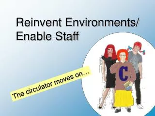 Reinvent Environments/ Enable Staff