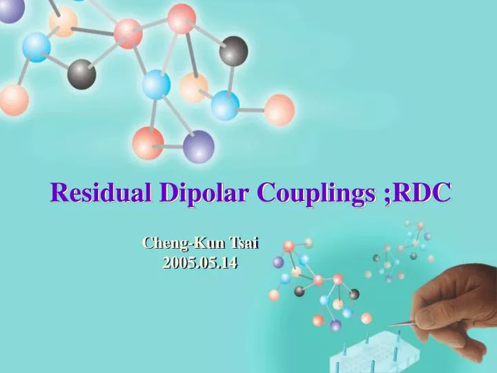 residual dipolar couplings rdc