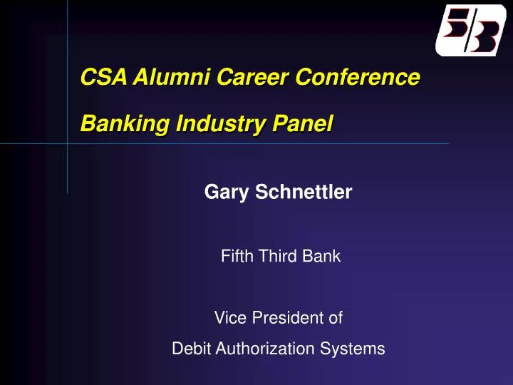 csa alumni career conference banking industry panel