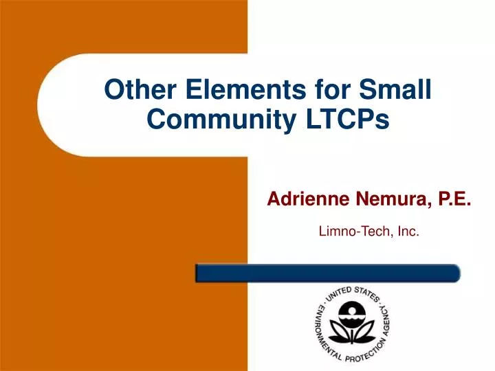 other elements for small community ltcps