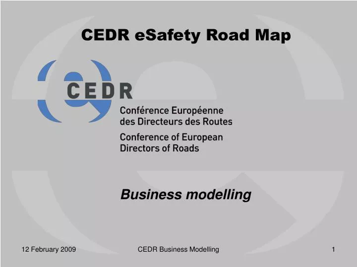 cedr esafety road map