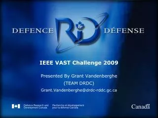 IEEE VAST Challenge 2009