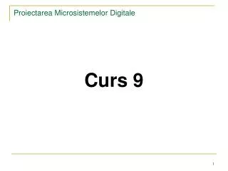 proiectarea microsistemelor digitale