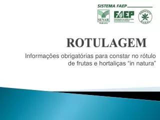 rotulagem