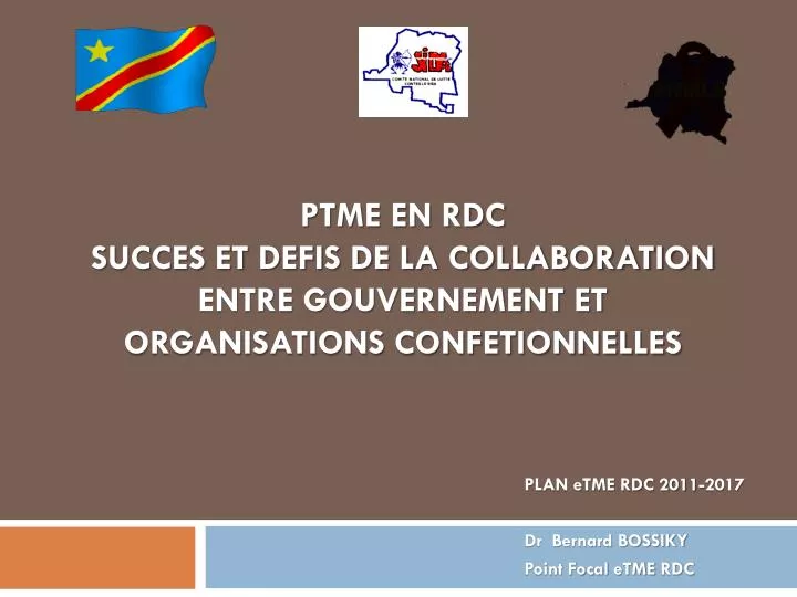 ptme en rdc succes et defis de la collaboration entre gouvernement et organisations confetionnelles