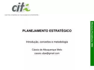 planejamento estrat gico