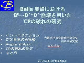 belle b 0 d d cp