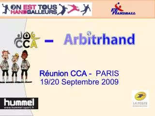 r union cca paris 19 20 septembre 2009